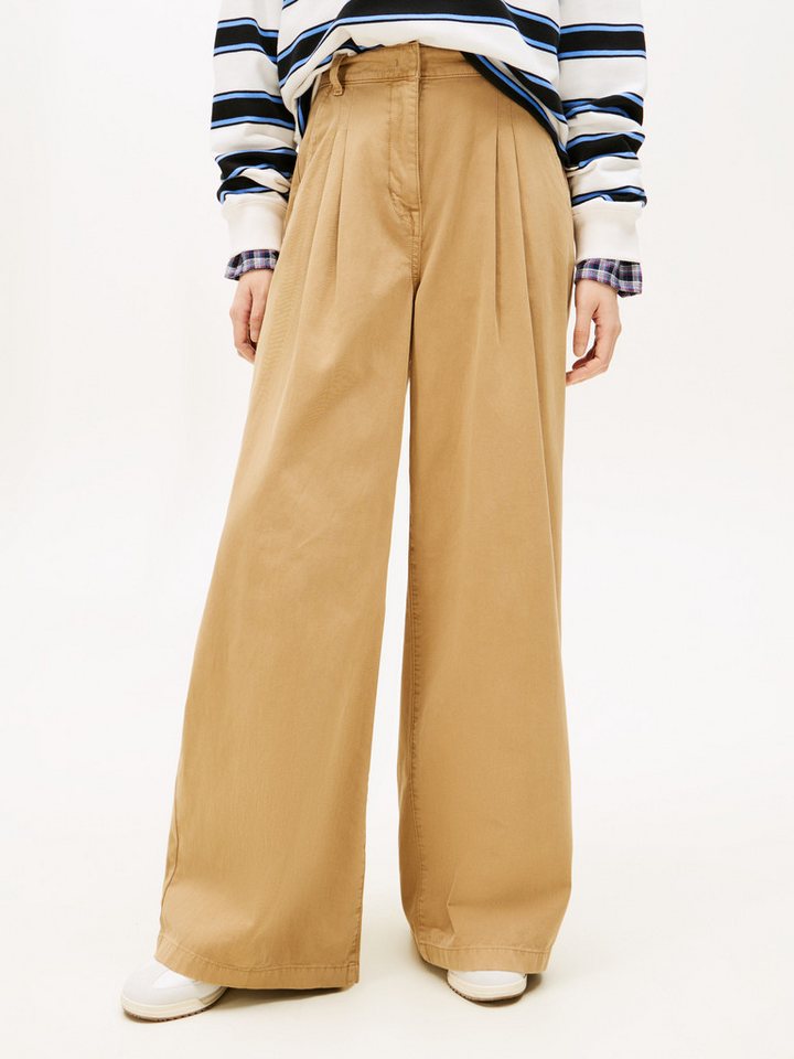 Tommy Jeans Chinohose TJW OVS WIDE LEG CHINO von Tommy Jeans
