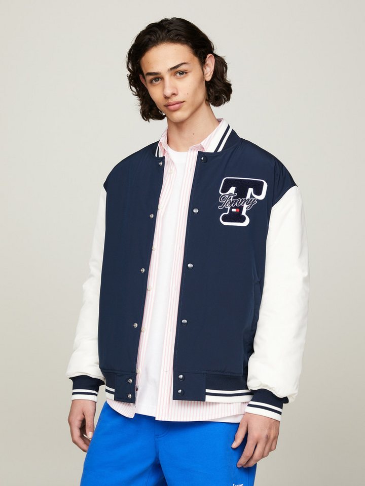 Tommy Jeans Collegejacke TJM COLORBLOCK VARSITY JACKET von Tommy Jeans