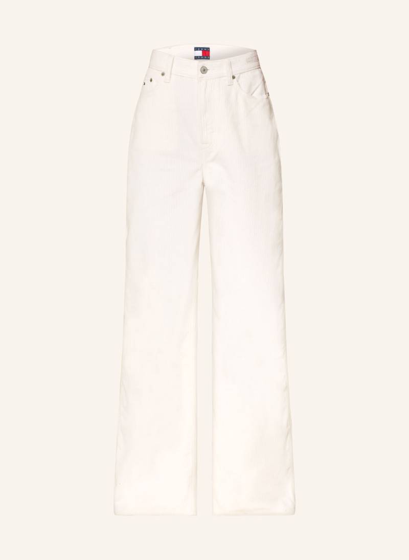Tommy Jeans Cordhose Claire weiss von Tommy Jeans