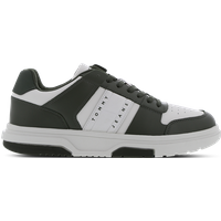 Tommy Jeans Cupsole Ess Herren Sneaker - Weiß - Größe 44 - Leder von Tommy Jeans