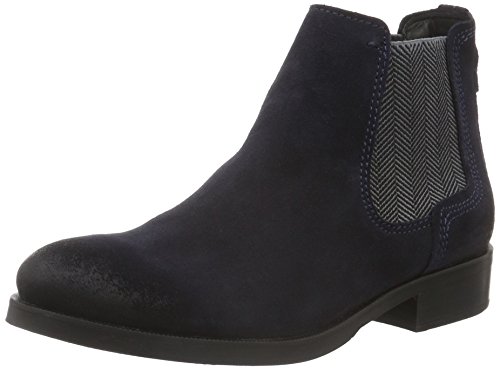 Tommy Jeans Damen A1385VIVE 12B Chelsea Boots, Blau (Midnight 403), 39 von Tommy Jeans