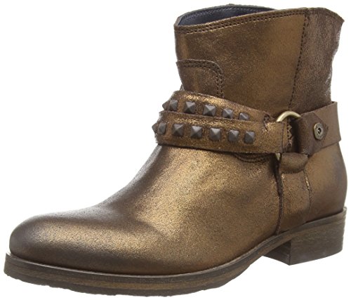 Tommy Jeans Damen AVIVE 7Z Schlupfstiefel, Braun (Bronze 186), 40 von Tommy Jeans