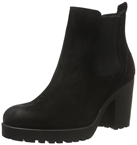 Tommy Jeans Damen B1385OO 1B Chelsea Boots, Schwarz (Black 990) von Tommy Jeans