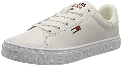 Tommy Jeans Damen Cool Sneaker, weiß, 40 EU von Tommy Jeans