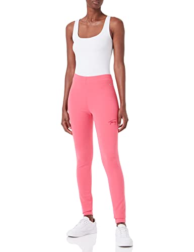 Tommy Jeans Damen DW0DW13758 Jogginghose, Pink Alert, XXS von Tommy Jeans