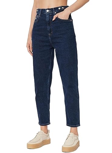 Tommy Jeans Damen Dw0dw13379 Hose, Denim Dark, 29 W/32 L von Tommy Jeans