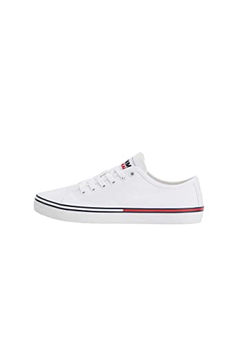 Tommy Jeans Damen Essential Low Wmn Sneaker, weiß, 37 EU von Tommy Jeans