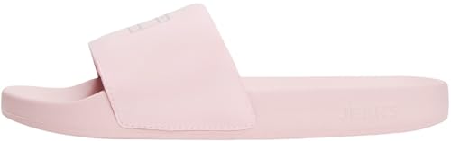 Tommy Jeans Damen Flag Pool Patent En0en02901 Slides, Pink (Misty Pink), 40 EU von Tommy Jeans
