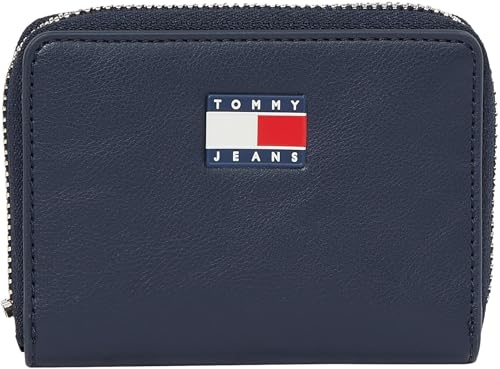 Tommy Jeans Damen Geldbörse Klein, Blau (Dark Night Navy), Einheitsgröße von Tommy Jeans