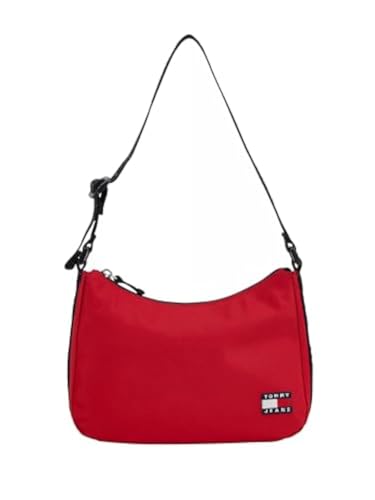 Tommy Jeans Damen Handtasche Tasche Henkeltasche TJW Ess Daily Shoulder Bag Rot von Tommy Jeans