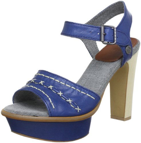 Tommy Jeans Damen Holly 2 Knöchelriemchen, Blau (Ensign Blue 425) von Tommy Jeans