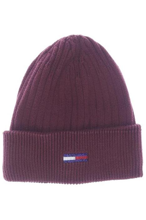 Tommy Jeans Damen Hut/Mütze, bordeaux von Tommy Jeans