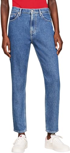 Tommy Jeans Damen Jeans Hose Izzie Slim Fit, Blau (Denim Medium), 25W/32L von Tommy Jeans