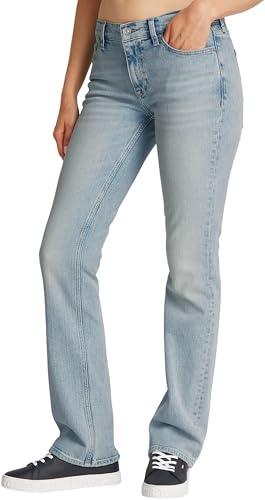 Tommy Jeans Damen Jeans Hose Maddie Bootcut Mid Rise, Blau (Denim Ultra Light), 32W/29L von Tommy Jeans