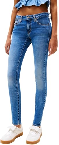 Tommy Jeans Damen Jeans Hose Sophie Low Rise, Blau (Denim Medium), 30W/26L von Tommy Jeans