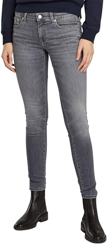 Tommy Jeans Damen Jeans Hose Sophie Skinny Fit, Blau (Denim Black), 25W/34L von Tommy Jeans