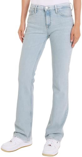 Tommy Jeans Damen Jeans Maddie Bootcut, Blau (Denim Light), 30W/34L von Tommy Jeans