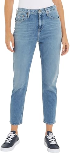Tommy Jeans Damen Jeans Slim Fit, Blau (Denim Medium), 28W/30L von Tommy Jeans