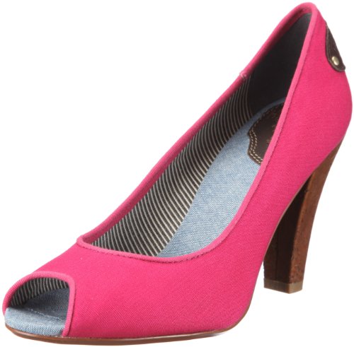 Tommy Jeans Damen Jessie 2 C Pumps, Pink/Cerise von Tommy Jeans