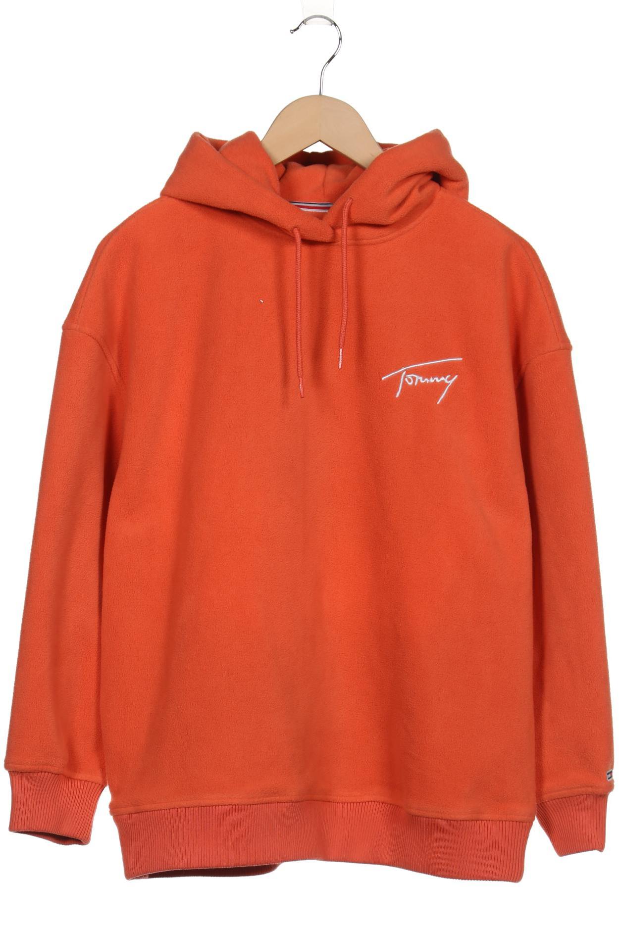 Tommy Jeans Damen Kapuzenpullover, orange von Tommy Jeans