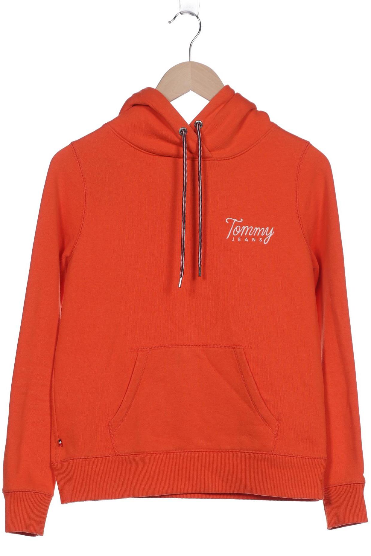 Tommy Jeans Damen Kapuzenpullover, orange von Tommy Jeans