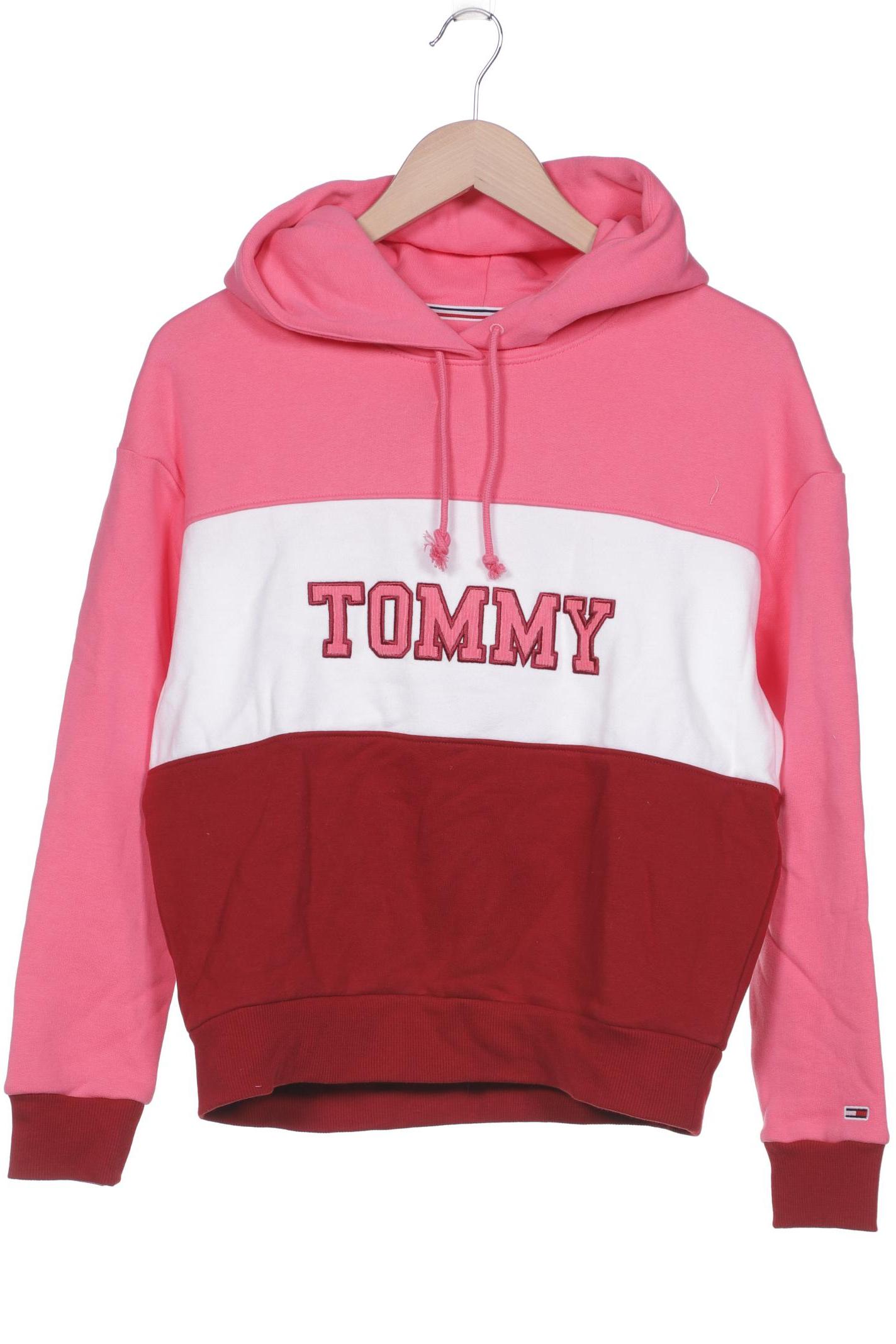Tommy Jeans Damen Kapuzenpullover, pink von Tommy Jeans