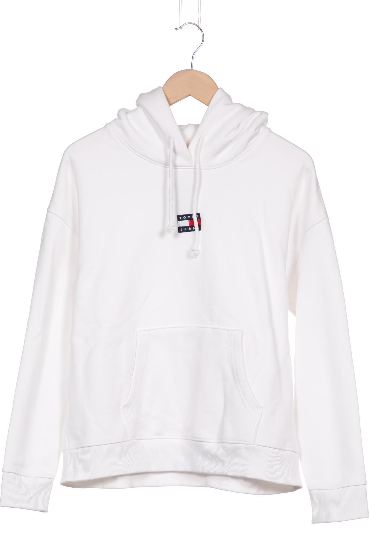 Tommy Jeans Damen Kapuzenpullover, weiß von Tommy Jeans