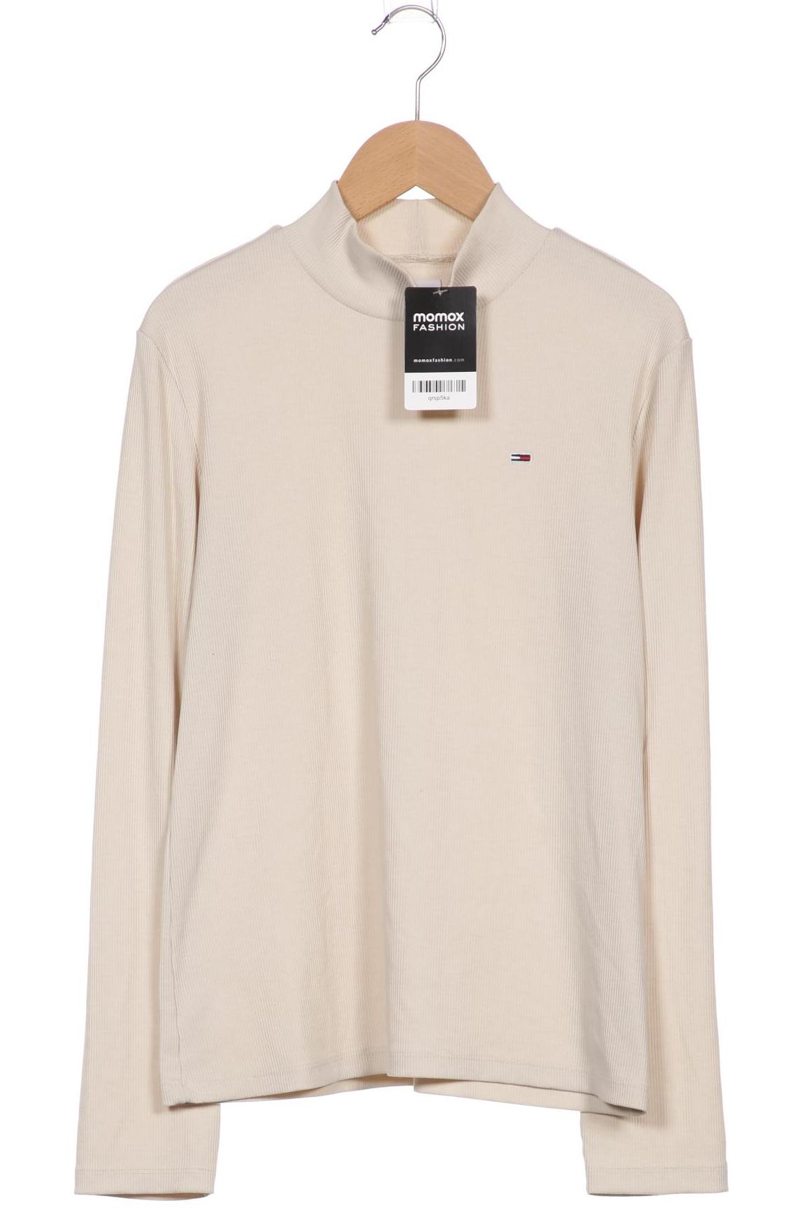 Tommy Jeans Damen Langarmshirt, beige von Tommy Jeans