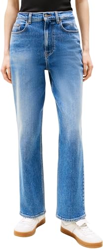 Tommy Jeans Damen Layla Hr Slim STR Bi0134 Dw0dw20644 Gerade, Denim (Denim Medium), 29W / 32L EU von Tommy Jeans