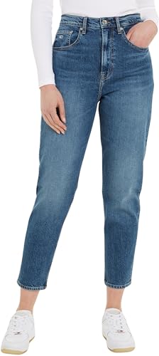 Tommy Jeans Damen MOM Jean UH TPR AH5138 DW0DW17202 Jeanshosen, Denim, 27W / 28L von Tommy Jeans