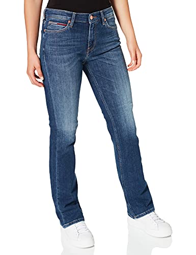 Tommy Jeans Damen Maddie Mr Bootcut Cldc Jeans, Canal Db Com, W28 / L30 von Tommy Jeans