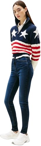 Tommy Jeans Damen Nora Md Skn Ch1269Dw0Dw21393 Skinny, Denim (Denim Dark), 29 W/30 L von Tommy Jeans