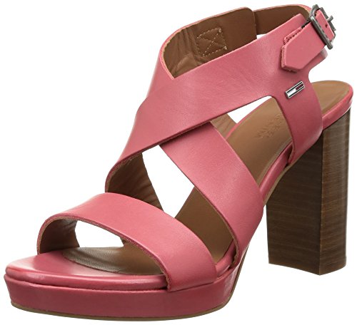 Tommy Jeans Damen Reese 4A Sandalen, Rosa Faded Rose, 37 EU von Tommy Jeans