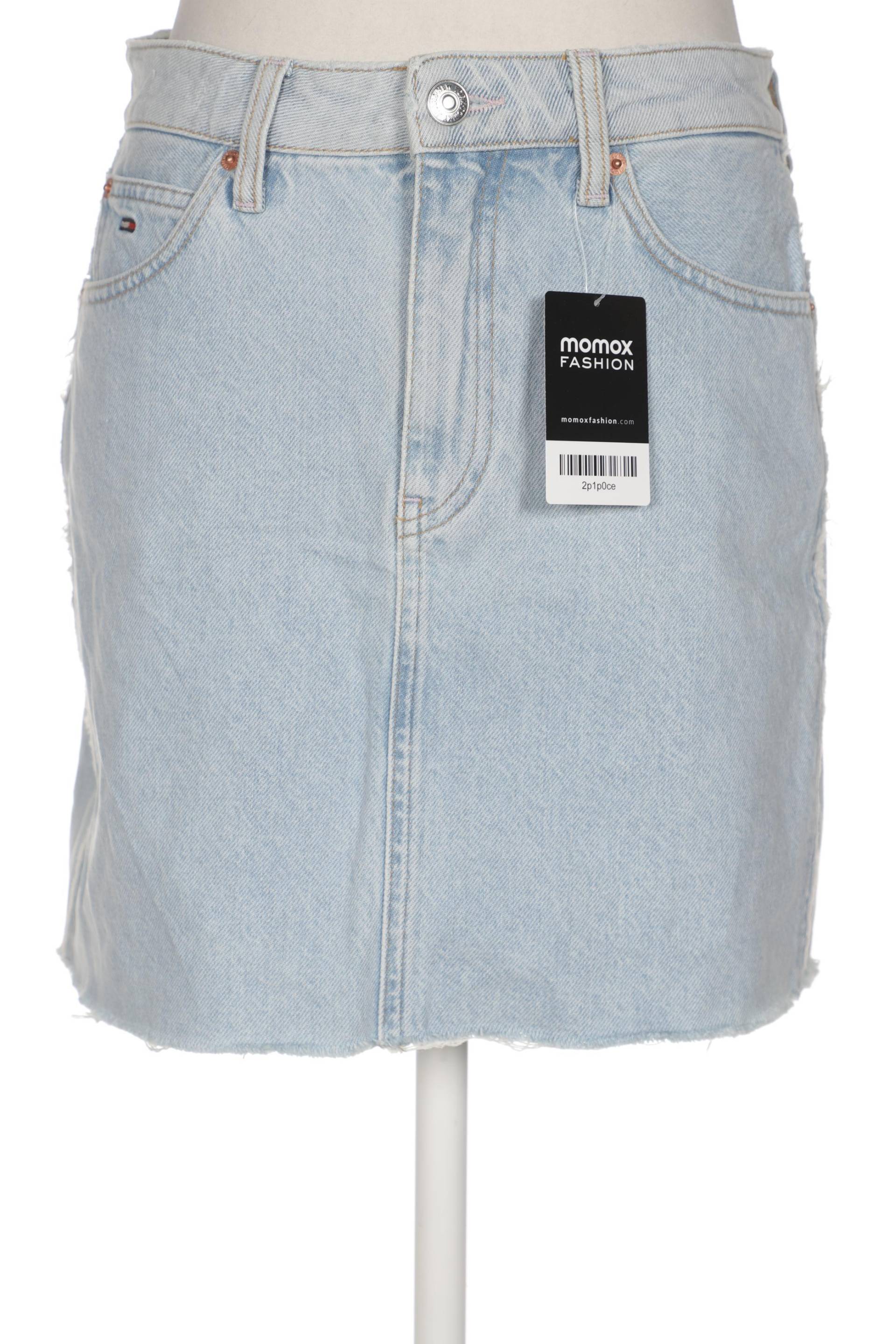 Tommy Jeans Damen Rock, hellblau von Tommy Jeans