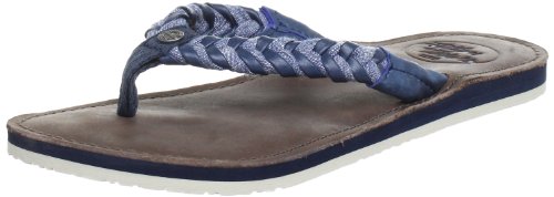 Tommy Jeans Damen SEA 2 Zehentrenner, Blau (Midnight 403), 42 von Tommy Jeans