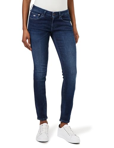 Tommy Jeans Damen Scarlett LW SKN ANK AH1259 DW0DW17489 Jeanshosen, Denim, 28W / 28L von Tommy Jeans