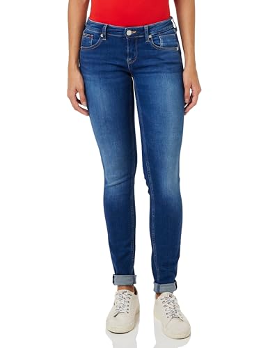 Tommy Jeans Damen Jeans Scarlett Skinny Fit, Blau (Denim Medium), 28W / 32L von Tommy Jeans