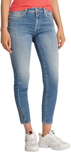 Tommy Jeans Damen Sophie Lw Skn ANK Zip Bi1239 Dw0dw20023 Skinny, Denim (Denim Medium), 30W / 32L EU von Tommy Jeans
