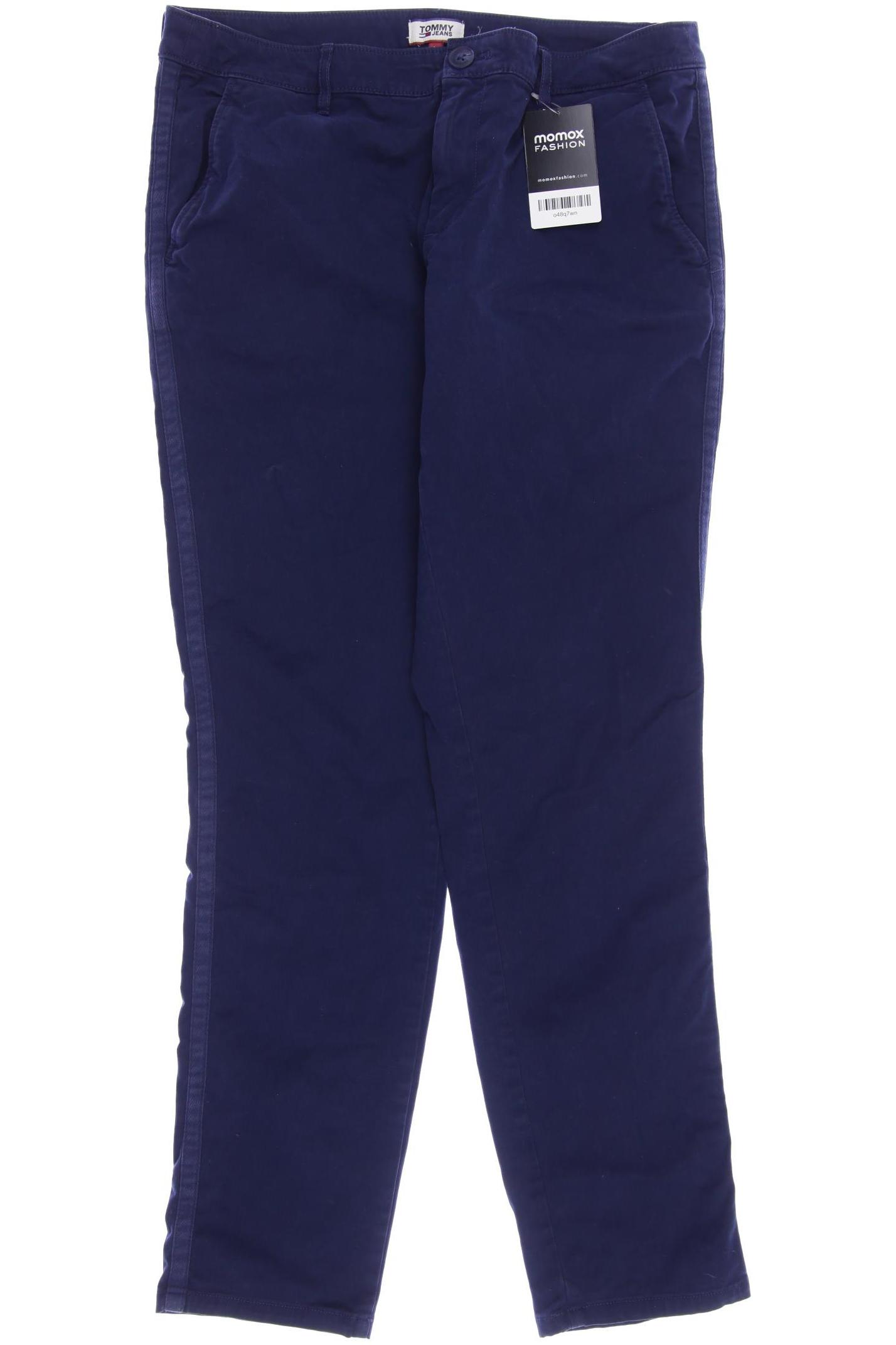 Tommy Jeans Damen Stoffhose, marineblau, Gr. 40 von Tommy Jeans