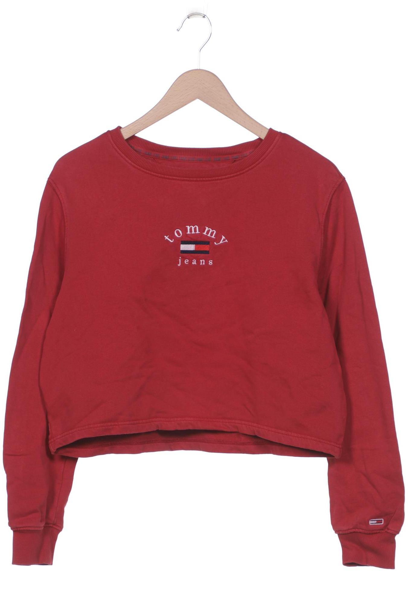 Tommy Jeans Damen Sweatshirt, rot von Tommy Jeans