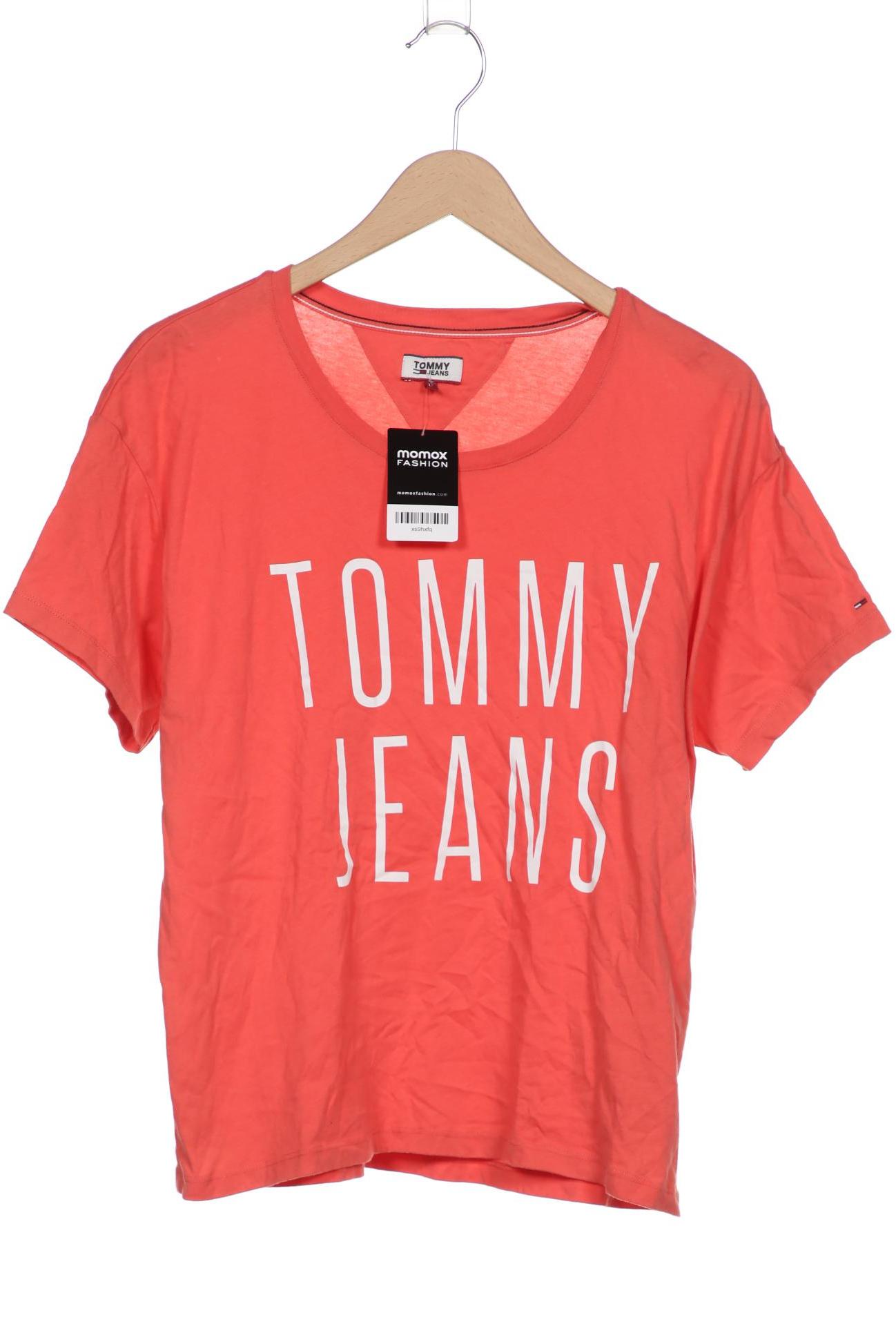 Tommy Jeans Damen T-Shirt, orange von Tommy Jeans