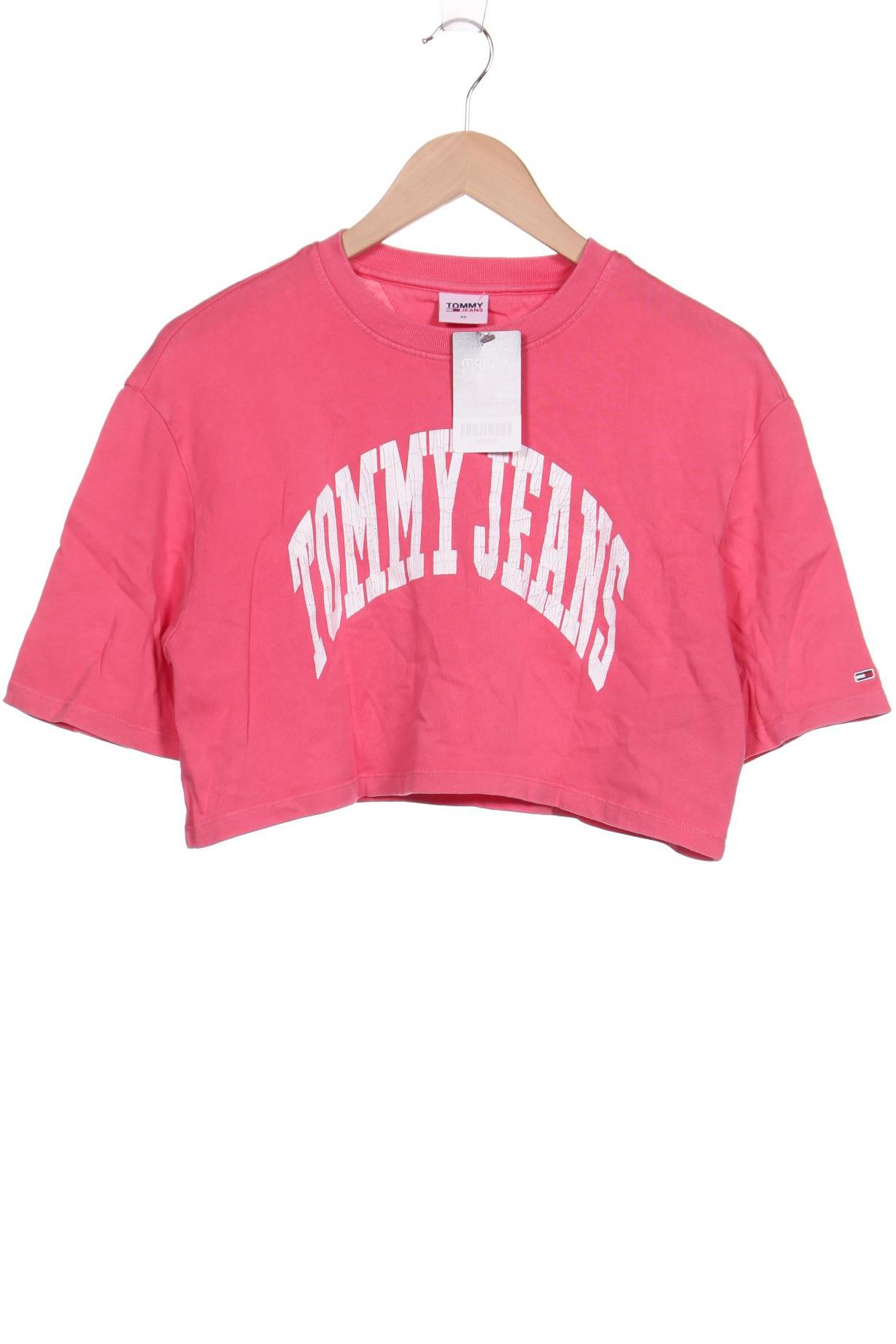 Tommy Jeans Damen T-Shirt, pink von Tommy Jeans