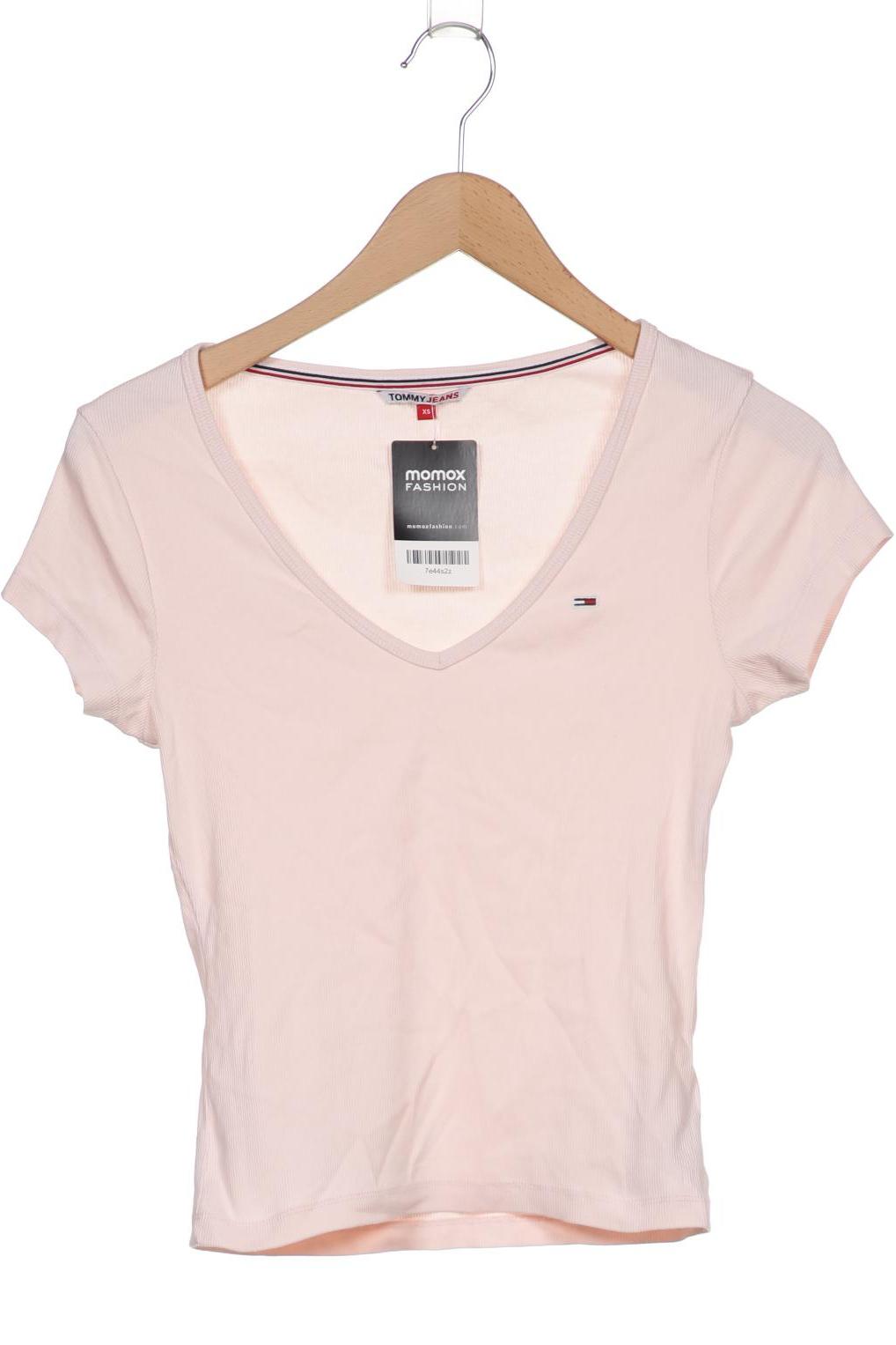 Tommy Jeans Damen T-Shirt, pink von Tommy Jeans