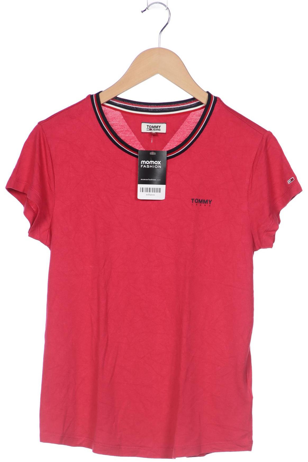 Tommy Jeans Damen T-Shirt, pink von Tommy Jeans