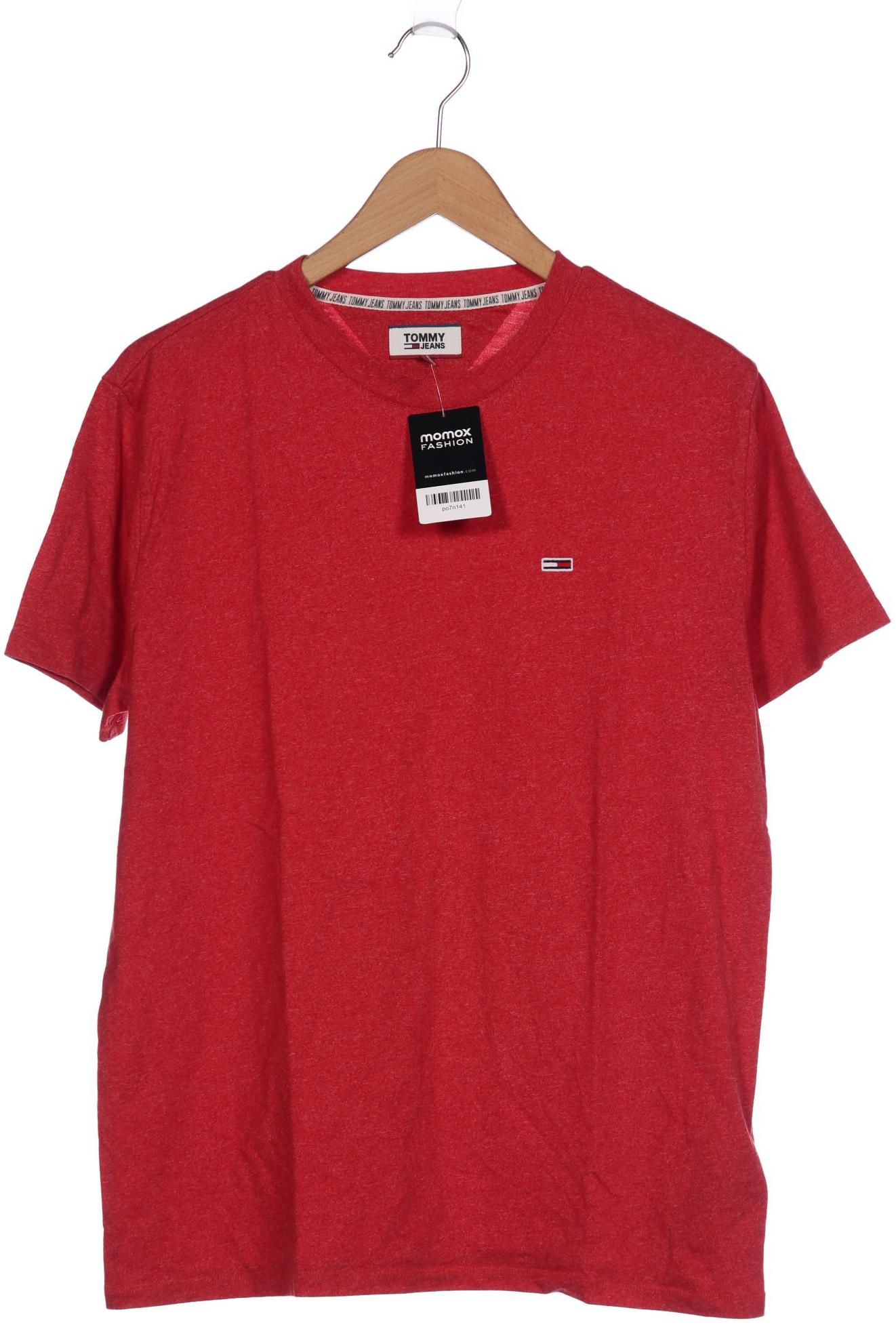 Tommy Jeans Damen T-Shirt, rot, Gr. 42 von Tommy Jeans