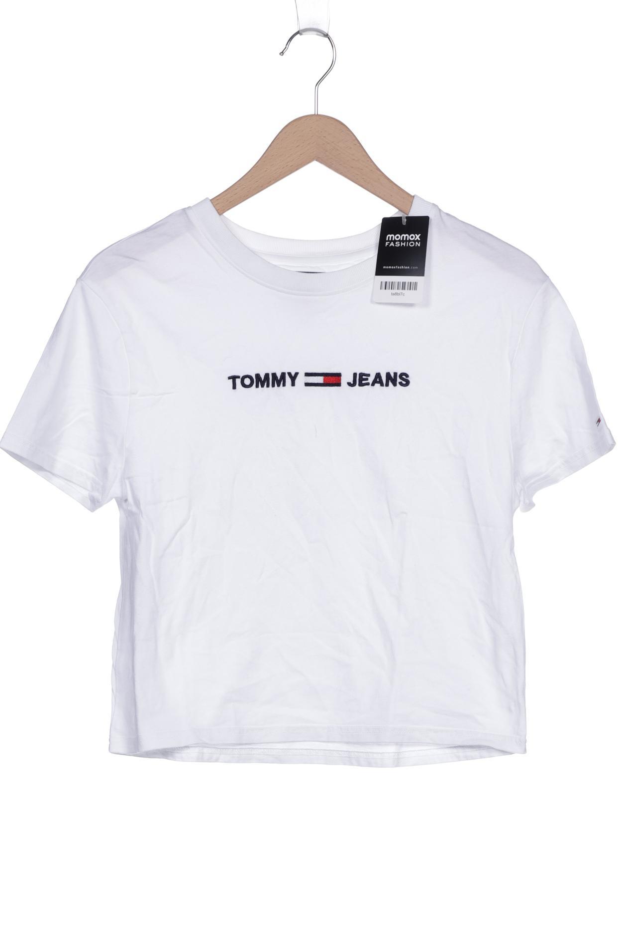 Tommy Jeans Damen T-Shirt, weiß von Tommy Jeans