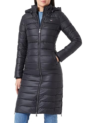 Tommy Jeans Damen Daunenmantel Basic Winter, Schwarz (Black), XXS von Tommy Jeans