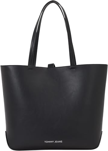 Tommy Jeans Damen TJW ESS Must Tote AW0AW15827 Tragetasche, Schwarz von Tommy Jeans