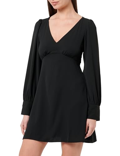 Tommy Jeans Damen TJW FLARE MINI DRESS DW0DW19921, Black (Black), S von Tommy Jeans