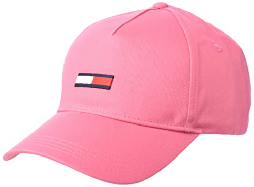 Tommy Jeans Damen TJW Flag Cap Baseballkappe, Garden Rose, Einheitsgröße von Tommy Jeans